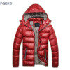 FGKKS New Men Winter Jacket Fashion Hooded Thermal Down Cotton Parkas Male Casual Hoodies Brand Clothing Warm Coat