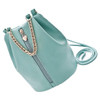 FGGS Hot women messenger bags Fashion bucket chain Women's Crossbody Bags female messenger bags Ladies bag Gold