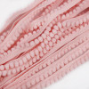 FENGRISE Pom Pom Trim Ball 5 Yards 10 mm MINI Pearl Pompom Fringe Ribbon Sewing Lace Kintted Fabric Handmade Craft Accessories