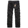 New Hot Men's Casual Army Cargo Camo Combat Style Pants Overall Loose Multi-Pocket Trend Men's Plus Size Casual Trousers