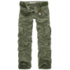 New Hot Men's Casual Army Cargo Camo Combat Style Pants Overall Loose Multi-Pocket Trend Men's Plus Size Casual Trousers