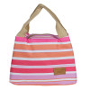 New Hot High Practicality Canvas + Aluminum Thermal Insulated Lunch Box Tote Cooler Zipper Bag Bento Lunch Pouch Convenient !32