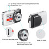 NEW HIGH QUALITY Portable Ultrathin Mini Digital Camera Mini DV HD Digital Camera Support motion detection Mic video recorder X6