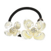 New Good Quality 1PC Pearls Crystal Flower Hair Band Rope Scrunchie Ponytail Holder Girls Headdress Hair Ropes  Hair Accessories