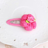 New Design Cute Beautiful Dot Flower Hairpins 6*3cm Girls Headwear Children Hair Clips Children Hair Accessories  Hairpins