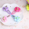 New Design Cute Beautiful Dot Flower Hairpins 6*3cm Girls Headwear Children Hair Clips Children Hair Accessories  Hairpins
