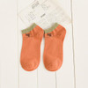 Summer CAT Warm comfortable cotton bamboo fiber girl women's socks ankle low female invisible color girl boy hosier 1pair=2pcs