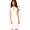 Summer Charming Sexy Pencil Dress Celebrity Style Vestidos Pockets Knee-length Bodycon Slim Business Sheath Party Dress 414