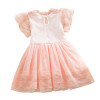 Summer Baby Embroidery lace Dress Toddler Girls Baby Kids Lace Tulle Dress Floral Princess Tutu Dress 2-7 Years