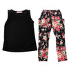 Summer Baby Clothing Sets For Girls Sleeveless Clothes Shirt + Floral Pants + Headband 3PCS Girl Outfits