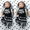 Summer baby clothing baby boys romper baby girls clothes cotton short sleeve t-shirt+pants newborn infant