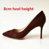Stilettos Womens Shoes High Heels 12CM High Heels Purple Shoes Pumps Women Heels Sexy Pointed Toe Wedding Shoes For Woman B-0049