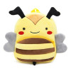 Cute Zoo Plush school bag For Girls And Boys Cartoon Kindergarten Backpack Kids Animal Stuffed Toy Bag Infants panda dog giraffe