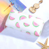 Cute Women's Clutch Wallet Long Purse Cartoon Fruit Print OWL Zipper Wallet for Women Ladies Card Holder Fresh Phone Bags Summer