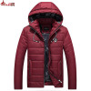 UNCO&BOROR new 2017 spring autumn Windproof Breathable Warm Jacket Winter Men Coat Casual Clothing Outwear parka hooded M888