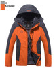 UNCO&BOROR Big size L~6XL,7XL,8XL outwear Waterproof Windproof Breathable Warm Jacket Winter Men Coat parka 2 in 1 set Clothing