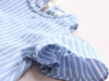 UK Infant Kids Girls Clothing Dresses Toddler Baby Sleeveless Princess Short Sleeve Striped Tutu Dress Clothes Girl