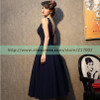 ANTI Navy Blue 2016 Elegant Cocktail Dresses Robe De Vestidos De Coctel Evening Party Short Gowns For Graduation Sweet 16 Years