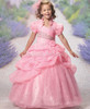 ANTI Pink 2017 Flower Girl Dresses With Jacket Vestidos De Primera Comunion Prom Dress Children Kids Girls Pageant Dresses