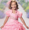 ANTI Pink 2017 Flower Girl Dresses With Jacket Vestidos De Primera Comunion Prom Dress Children Kids Girls Pageant Dresses