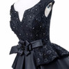 ANTI 2017 Vintage Black Cocktail Dresses Robe De Vestidos De Coctel Evening Party Short Gowns For Graduation Sweet 16 Years