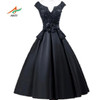 ANTI 2017 Vintage Black Cocktail Dresses Robe De Vestidos De Coctel Evening Party Short Gowns For Graduation Sweet 16 Years