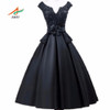ANTI 2017 Vintage Black Cocktail Dresses Robe De Vestidos De Coctel Evening Party Short Gowns For Graduation Sweet 16 Years