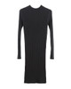 ANSELF Winter Women Bodycon Knitted Dress O-Neck Long Sleeve Stretchy Sweater Dress Elegant Slim Warm Basic Pullover Knitwear