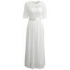 ANSELF Plus Size 3XL 4XL 5XL Lace Dress Women Long Chiffon Dress Slim Elegant Ladies Evening Maxi Party Dresses female Club Wear