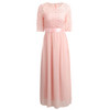 ANSELF Plus Size 3XL 4XL 5XL Lace Dress Women Long Chiffon Dress Slim Elegant Ladies Evening Maxi Party Dresses female Club Wear