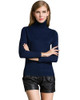 Anself Fashion Winter Ribbed Knitted Sweater Turtleneck Slim Long Sleeve Women Sweaters And Pullovers Casual Jumper Top Knitwear