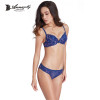 Annajolly Women Bra Sets Top Sexy Push Up Top Bra Lace Panties Embroidery Floral Brassiere Lingerie Underwear New Fashion U1117