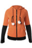 Anime Fox Orelhas Ears Cosplay Hoodie Jacket halloween cosplay