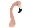 Animal Giraffe Elephant Flamingo Head Wall Mount Stuffed Plush Toys Bedroom Decoration felt Artwork Wall Dolls Photo Props