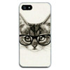 Animal Print Case For Apple Iphone 4 4S 5 5S SE 6 6S 7 7 Plus Phone Bags Cases Soft Transparent Side TPU Skin Cover For Iphone
