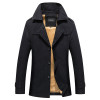 Anbican Fashion Mens Winter Coat Thick Fleece Khaki Parka Jacket 2016 Brand New Windproof Parkas Male Casual Jackets 4XL
