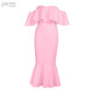 Adyce 2018 Bodycon White Dresses Vestidos Elegant Women Clubwear Butterfly Sleeve Ruffles Celebrity Party Dress Free Shipping