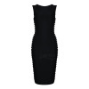 ADYCE 2017 summer dress women sexy Celebrity party dresses bandage dress Runway Bodycon Dress O-Neck hollow out Club Vestidos