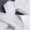 Adyce 2017 Sexy Women Bandage Dress White V Neck Short Sleeve Vestidos Ruffles Mid-Calf Length Celebrity Evening Party Dresses