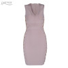 Adyce 2017 New Women Summer Bandage Dress V-neck Mini Dresses Hollow Out Mesh Sleeveless Back Zipper Sexy Evening Party Vestidos