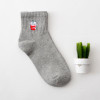 Adult Size Cotton Short Socks Killer Cupid Moustache Milk Cola Leon Clover Love Smile College Face Mathilda Rose Tongue NADROP