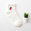 Adult Size Cotton Short Socks Killer Cupid Moustache Milk Cola Leon Clover Love Smile College Face Mathilda Rose Tongue NADROP