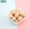 Bopoobo Baby Silicone Teether Multi-faceted Beads 10pcs 15mm Mint DIY Teething Necklace Made Silicone Beads Baby Teether