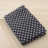 Booksew 7pcs 50cmx50cm Black Cotton Patchwork Fabric For DIY Sewing Quilting Craft Tilda Doll Baby Cloth Textiles