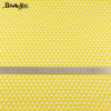 Booksew 100% Cotton Fabric Fabric Yellow Triangle Design Home Textile Bed Sheet Soft Cloth Quilting Tecido For Baby Beding Dolls