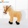 BOOKFONG 1PC 35CM Simulation Horse Plush Toy Stuffed Animal Horse Doll Prop Toys Great Gift for Children