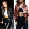 Bomber Jacket Pink Women Basic Coats Zipper Autumn Outerwear 2016 Jaqueta Feminina Coat Femme Chaquetas Mujer A846