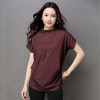 Blusas y Camisas Mujer 2018 Women Summer Fashion Turtleneck Tops Batwing Sleeve Womens Cotton Casual Blouses Loose Ladies Shirts