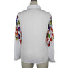 Blusas Women Blouses white fashion Butterfly Chiffon body Tops Long Sleeve Shirt Casual blusa femininoJa25