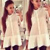 Blusas Femininas 2017 Women Blouses Fashion Long Sleeve White Shirt Dress Ladies Summer Autumn Chiffon Tops For Women Clothing Blusas Femininas 2017 Women Blouses Fashion Long Sleeve White Shirt Dress Ladies Summer Autumn Chiffon Tops For Women Clothing